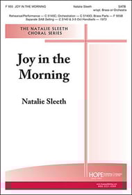 cover Joy in the Morning SSA choral sheet music cover